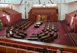 Senate Chamber in Parliament House